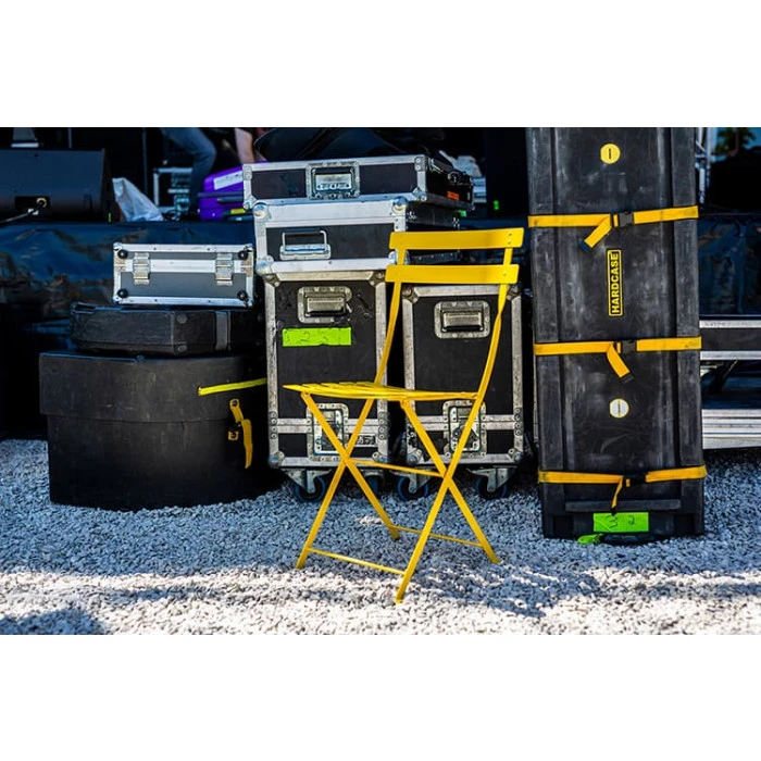 Chaise De Jardin Pliante FERMOB Bistro Métal - Miel 6 Chaise De Jardin Pliante FERMOB Bistro Métal - Miel – Image 4