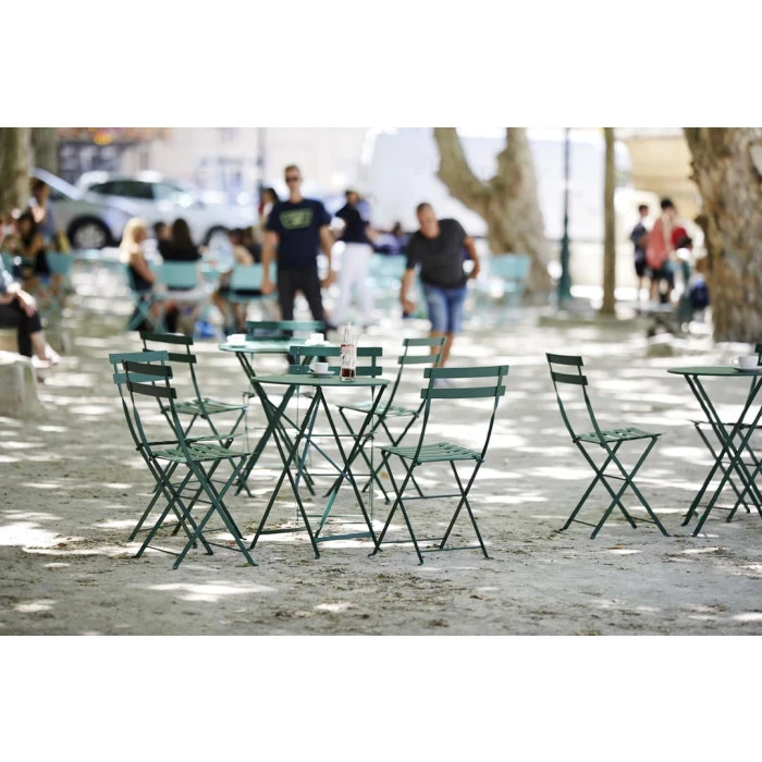 Chaise FERMOB Bistro Métal - Cactus 4 Chaise FERMOB Bistro Métal - Cactus – Image 2