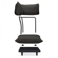 Module Fauteuil D'angle Pour Canapé Fatboy Paletti - Gris Orage -Fatboy Boutique 0104436 module fauteuil angle canape fatboy paletti gris orage montage