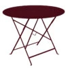 Table De Jardin 4 Personnes FERMOB Bistro Ø 96 Cm - Cerise Noire -Fatboy Boutique 0235b9 table jardin fermob bistro 96cm cerise noire