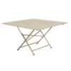 Table De Jardin 8 Personnes FERMOB Cargo 128 X 128 Cm - Muscade