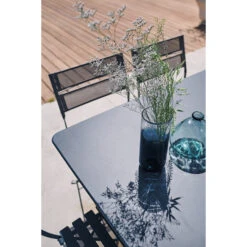 Produits populaires -Fatboy Boutique 024147 table jardin fermob cargo 128 cm carbone ambiance 2