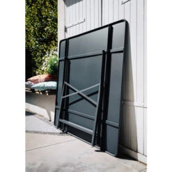 Table De Jardin 8 Personnes FERMOB Cargo 128 X 128 Cm - Carbone -Fatboy Boutique 024147 table jardin fermob cargo 128 cm carbone ambiance