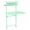 Table De Balcon Pliante FERMOB Bistro - Vert Opaline 2 Table De Balcon Pliante FERMOB Bistro - Vert Opaline -Fatboy Boutique 027083 table jardin fixer fermob bistro balcon vert opaline