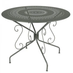 Table De Jardin 4 Personnes FERMOB Montmartre Ø 96 Cm - Romarin