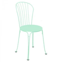 Chaise De Jardin Empilable FERMOB Opéra + - Vert Opaline