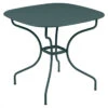 Table De Jardin 4 Personnes FERMOB Opéra + 82 X 82 Cm - Gris Orage -Fatboy Boutique 094626 table jardin fermob opera 82 82 cm gris orage