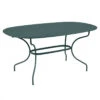 Table De Jardin Ovale 6 Personnes FERMOB Opéra + 160 X 90 Cm - Gris Orage