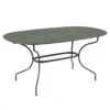 Table De Jardin Ovale 6 Personnes FERMOB Opéra + 160 X 90 Cm - Romarin