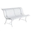 Banc De Jardin FERMOB Louisiane - Blanc Coton -Fatboy Boutique 100001 banc jardin fermob louisiane blanc coton