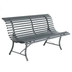Banc De Jardin FERMOB Louisiane - Gris Orage