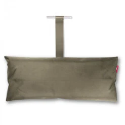 Hamac Fatboy Headdemock Deluxe Cadre Noir + Coussin - Taupe -Fatboy Boutique 100656 hamac fatboy headdemock deluxe taupe coussin