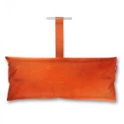 Hamac Fatboy Headdemock Deluxe Cadre Noir + Coussin - Orange -Fatboy Boutique 100661 hamac fatboy headdemock deluxe orange coussin