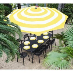 Table De Jardin 8 Personnes Fatboy Toní Tablo - Anthracite -Fatboy Boutique 103820 table jardin fatboy toni tablo anthracite ambiance