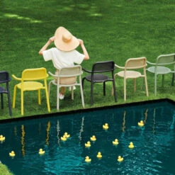 Lot De 2 Fauteuils De Jardin Fatboy Toní Armchair - Desert -Fatboy Boutique 104096 lot 2 fauteuils jardin fatboy toni desert ambiance 2