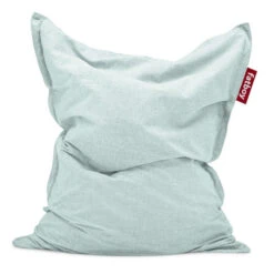 Pack Rocking Chair Rock'n'Roll Noir + Pouf Original Outdoor Écume Fatboy -Fatboy Boutique 104559 pouf exterieur fatboy original outdoor ecume 1