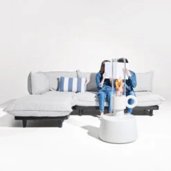 Lampe Fatboy Flamtastique - Gris Clair -Fatboy Boutique 104684 lampe huile fatboy flamtastique gris clair paletti