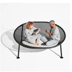 Grand Fauteuil Hamac Fatboy Netorious - Anthracite -Fatboy Boutique 105376 grand fauteuil hamac fatboy netorious anthracite ambiance cartes