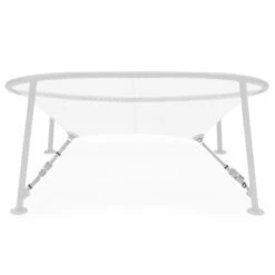 Grand Fauteuil Hamac Fatboy Netorious - Gris Clair -Fatboy Boutique 105817 grand fauteuil hamac fatboy netorious gris clair arriere