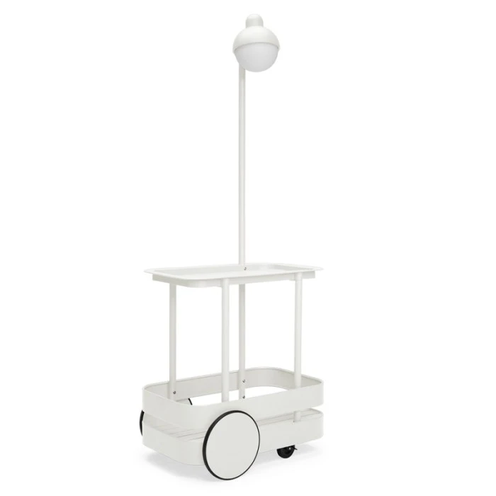 Chariot Desserte Fatboy Jolly Trolley - Gris Clair 3 Chariot Desserte Fatboy Jolly Trolley - Gris Clair