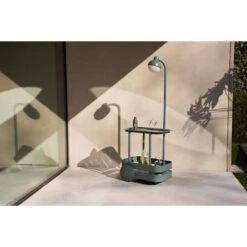 Chariot Desserte Fatboy Jolly Trolley - Dark Sage -Fatboy Boutique 105835 chariot desserte fatboy jolly trolley dark sage ambiance