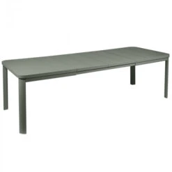 Table De Jardin 10 Personnes Avec 2 Rallonges FERMOB Oléron 155 / 255 X 100 Cm - Romarin