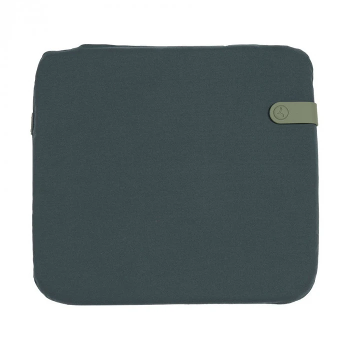 Galette Color Mix Pour Chaise FERMOB Monceau - Bleu Nuit 3 Galette Color Mix Pour Chaise FERMOB Monceau - Bleu Nuit