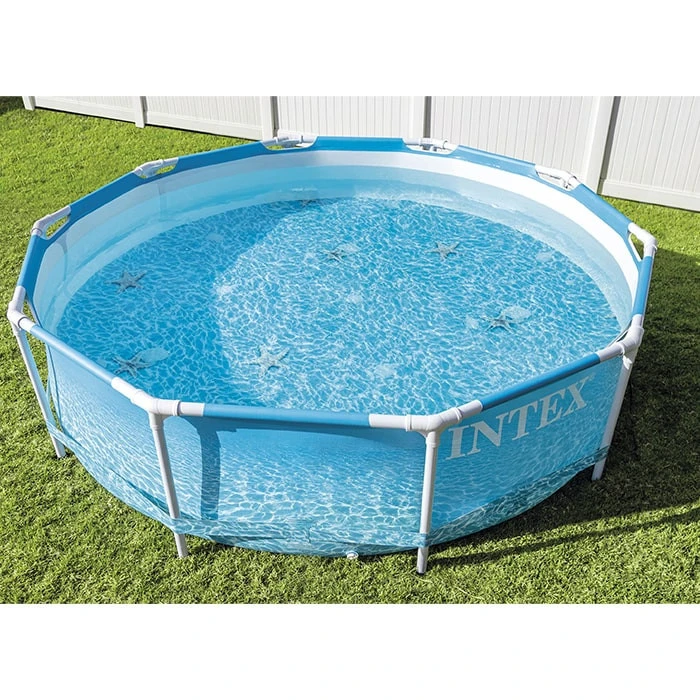 Piscine Tubulaire Intex Metal Frame Océan 3,05 X 0,76 M + Pompe Filtration à Cartouche 1 M³/h 5 Piscine Tubulaire Intex Metal Frame Océan 3,05 X 0,76 M + Pompe Filtration à Cartouche 1 M³/h – Image 3