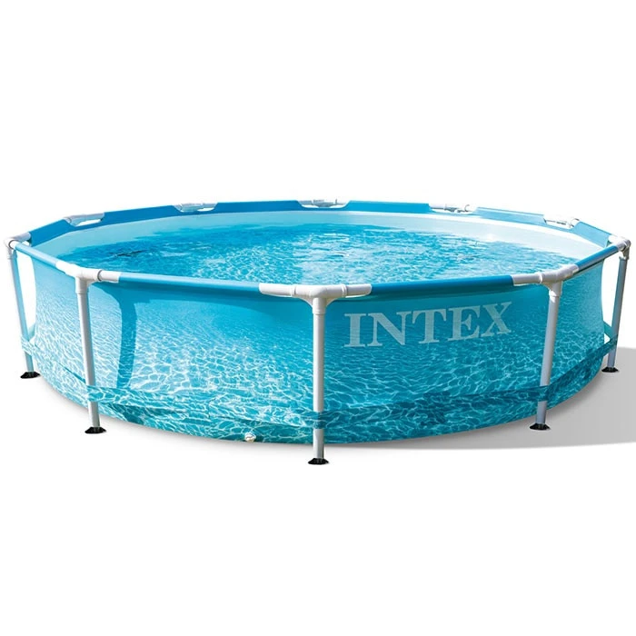 Piscine Tubulaire Intex Metal Frame Océan 3,05 X 0,76 M + Pompe Filtration à Cartouche 1 M³/h 6 Piscine Tubulaire Intex Metal Frame Océan 3,05 X 0,76 M + Pompe Filtration à Cartouche 1 M³/h – Image 4