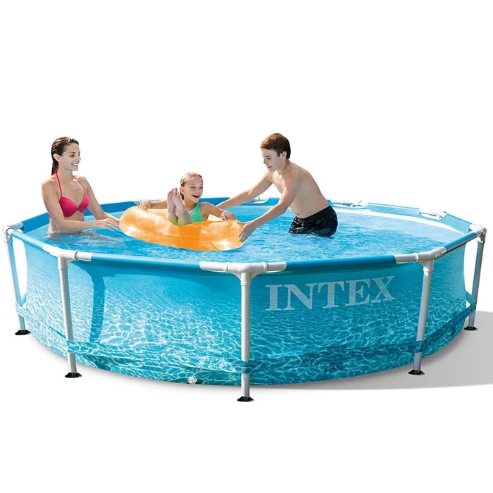 Piscine Tubulaire Intex Metal Frame Océan 3,05 X 0,76 M + Pompe Filtration à Cartouche 1 M³/h 3 Piscine Tubulaire Intex Metal Frame Océan 3,05 X 0,76 M + Pompe Filtration à Cartouche 1 M³/h