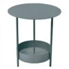 Guéridon De Jardin FERMOB Salsa - Gris Orage -Fatboy Boutique 327026 table basse gueridon fermob salsa gris orage