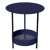 Guéridon De Jardin FERMOB Salsa - Bleu Abysse -Fatboy Boutique 327092 table basse gueridon fermob salsa bleu abysse