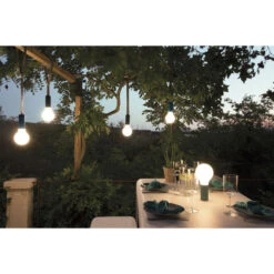 Lampe De Jardin FERMOB Aplô H 24 Cm - Cactus -Fatboy Boutique 341021 lampe jardin fermob aplo h24 nuit ambiance 1