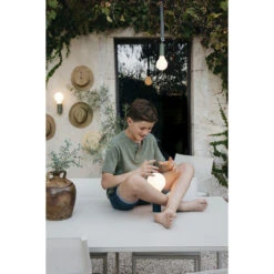 Lampe De Jardin FERMOB Aplô H 24 Cm - Cactus -Fatboy Boutique 341082 lampe jardin fermob aplo h24 cactus suspendu mural