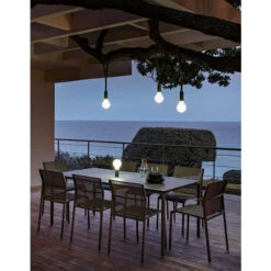 Sangle De Suspension Pour Lampe FERMOB Aplô - Carbone 9 Sangle De Suspension Pour Lampe FERMOB Aplô - Carbone -Fatboy Boutique 347047 sangle suspension lampe fermob aplo carbone ambiance 3