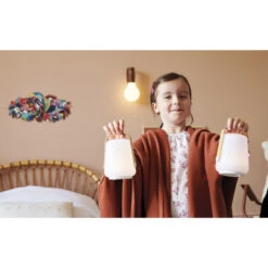 Lot De 3 Lampes Nomades Fermob Balad H 12 Cm Bamboo -Fatboy Boutique 365100 lot 3 lampes nomades fermob balad h12 bamboo enfant 2