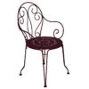 Fauteuil De Jardin Empilable FERMOB Montmartre - Cerise Noire -Fatboy Boutique 4601b9 fauteuil jardin empilable fermob montmartre cerise noire