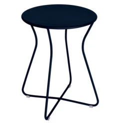 Tabouret De Jardin FERMOB Cocotte - Bleu Abysse
