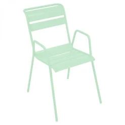 Fauteuil De Jardin Empilable FERMOB Monceau - Vert Opaline