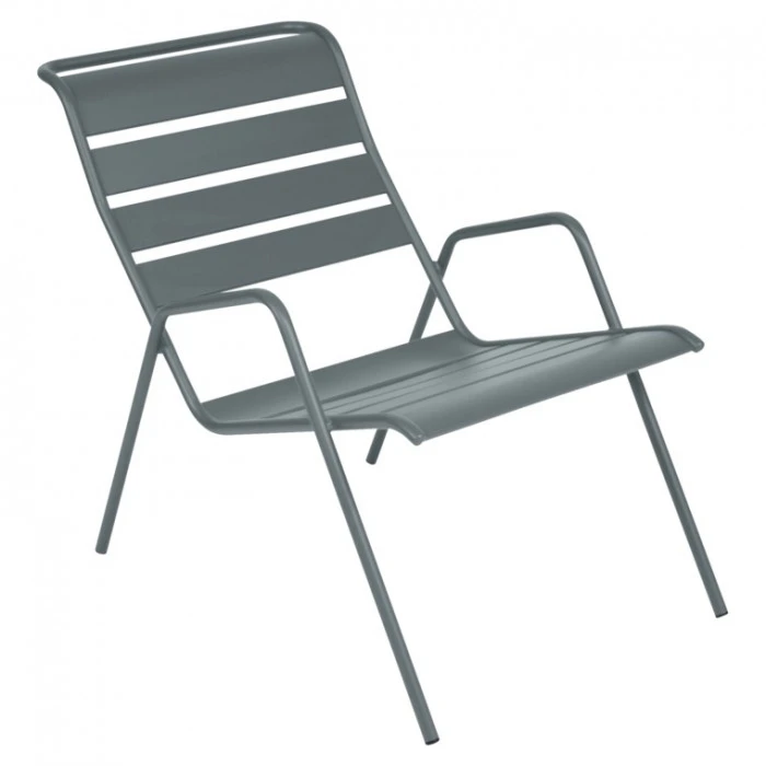 Fauteuil Relax FERMOB Monceau - Gris Orage 3 Fauteuil Relax FERMOB Monceau - Gris Orage