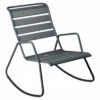 Rocking Chair FERMOB Monceau - Gris Orage -Fatboy Boutique 480626 rocking chair fermob monceau gris orage
