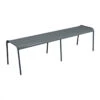 Banc De Jardin FERMOB Monceau XL - Gris Orage -Fatboy Boutique 481126 banc jardin fermob monceau xl gris orage