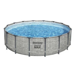 Piscine Tubulaire Ronde Bestway Steel Pro Max 4,88 X 1,22 M