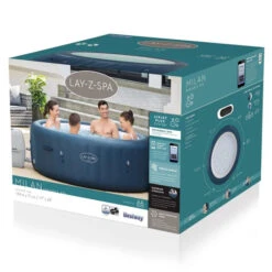 Spa Gonflable Bestway Lay-Z-Spa Milan 4 Places 31 Spa Gonflable Bestway Lay-Z-Spa Milan 4 Places -Fatboy Boutique 60029 spa gonflable bestway lay z spa milan packaging