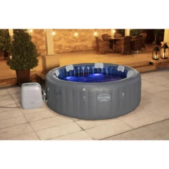Spa Gonflable Bestway Lay-Z Spa Santorini 27 Spa Gonflable Bestway Lay-Z Spa Santorini -Fatboy Boutique 60075 spa gonflable bestway lay z spa santorini ambiance 7