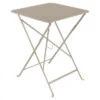 Table De Jardin Pliante 2 Personnes FERMOB Bistro 57 X 57 Cm - Muscade