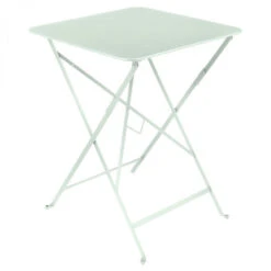 Table De Jardin Pliante 2 Personnes FERMOB Bistro 57 X 57 Cm - Menthe Glaciale