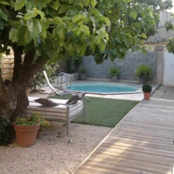 Piscine En Bois Octogonale Ubbink Océa 5,10 X 1,20 M - Liner Beige 9 Piscine En Bois Octogonale Ubbink Océa 5,10 X 1,20 M - Liner Beige -Fatboy Boutique 7504510 piscine bois octogonale ubbink ocea 580 beige ambiance 1