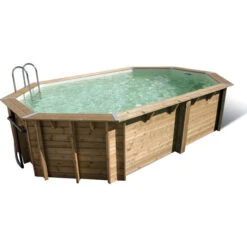Piscine En Bois Octogonale Ubbink Océa 6,10 X 4,00 X 1,30 M - Liner Beige 8 Piscine En Bois Octogonale Ubbink Océa 6,10 X 4,00 X 1,30 M - Liner Beige -Fatboy Boutique 7504511 piscine bois octogonale ubbink ocea 400x610 beige ambiance 3 1