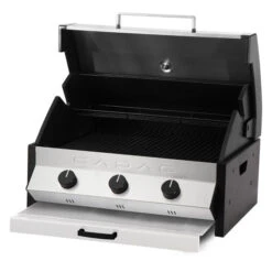 Barbecue à Gaz Encastrable Cadac MERIDIAN 3 Brûleurs -Fatboy Boutique 982231 30 01 ef barbecue gaz encastrable cadac meridian 3 bruleurs profil bac ouvert